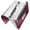 Leitz uitbreidbare concertinaprojectmap van PP, A4, polypropyleen (PP), rood, 250 blad, 80 g/m², 6 vakken