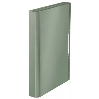 Leitz uitbreidbare concertinamap van PP, A4, polypropyleen (PP), groen, 250 blad, 80 g/m², 6 vakken