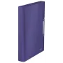 Leitz uitbreidbare concertinamap van PP, A4, polypropyleen (PP), blauw, 250 blad, 80 g/m², 6 vakken