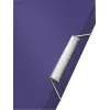 Leitz uitbreidbare concertinamap van PP, A4, polypropyleen (PP), blauw, 250 blad, 80 g/m², 6 vakken