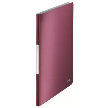 Leitz insteekboek Style PP 20 pagina's, rood, polyvinylchloride (PVC), 20 vakken, A4, 231 mm, 13 mm