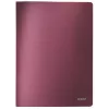 Leitz insteekboek Style PP 20 pagina's, rood, polyvinylchloride (PVC), 20 vakken, A4, 231 mm, 13 mm