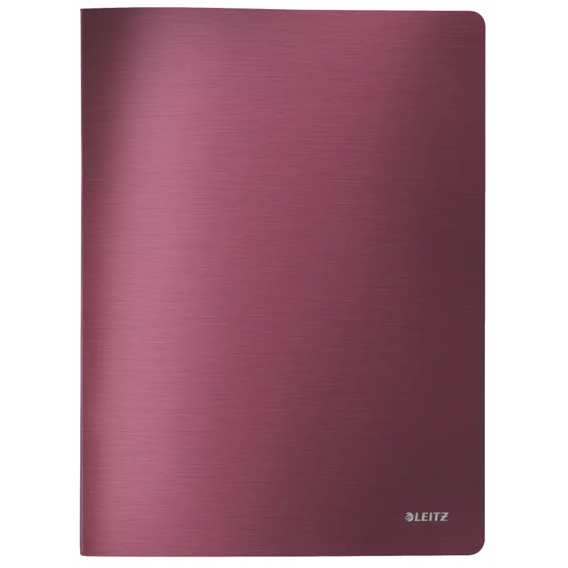 Leitz insteekboek Style PP 20 pagina's, rood, polyvinylchloride (PVC), 20 vakken, A4, 231 mm, 13 mm