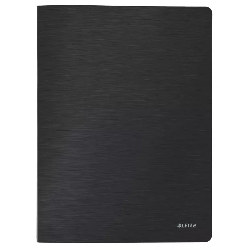 Leitz displayboek Style PP 20 pagina's, zwart, polyvinylchloride (PVC), 20 vakken, A4, 231 mm, 13 mm