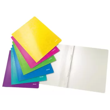 Leitz 30011099 map karton kleuren assorti A4