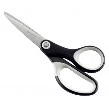 Leitz Titanium kwaliteitsschaar 150 mm, volwassenen, rechte snede, per stuk, zwart, metallic, edelstaal, titanium