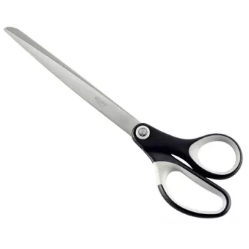 Leitz Titanium Quality schaar 260 mm, volwassenen, rechte snede, per stuk, zwart, edelstaal, edelstaal, kantoorschaar