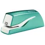 Leitz NeXXt nietmachine op batterijen WOW 5566, 10 vel, 1 cm, kunststof, blauw, wit, batterij, 50 mm