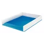Leitz briefbak WOW Dual Colour, kunststof, blauw, metallic, A4, 267 mm, 336 mm, 49 mm