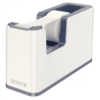 Leitz tafelcassette WOW, 1,9 cm, 33 m, polystyreen, wit, 51 mm, 126 mm