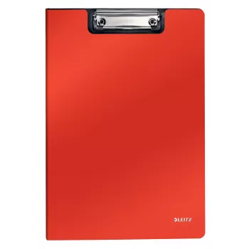 Leitz klembordmap met voorblad Solid, A4, rood, 75 vel, polyfoam, 229 mm, 16 mm