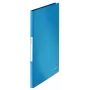 Leitz displayboek Solid PP 20 hoesjes, blauw, polypropyleen (PP), 20 hoesjes, staand, A4, 231 mm