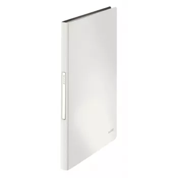 Leitz displayboek Solid PP 40 hoesjes, wit, polypropyleen (PP), 40 hoesjes, staand, A4, 233 mm