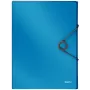 Leitz boxmap Solid PP 30 mm, flapmap, A4, polypropyleen (PP), blauw, 250 vel, 80 g/m²