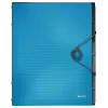 Leitz Scheidingsboek Solid 6 tabs, opvouwmap, A4, polypropyleen (PP), blauw, 200 vel, 80 g/m²