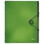 Leitz Registerboek Solid 6 tabs, opvouwmap, A4, polypropyleen (PP), groen, 200 vel, 80 g/m²