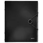 Leitz Scheidingsboek Solid 6 tabs, opvouwmap, A4, polypropyleen (PP), zwart, 200 vel, 80 g/m²