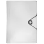 Leitz Projectmap Solid PP, A4, polypropyleen (PP), wit, 250 vel, 80 g/m², elastieksluiting