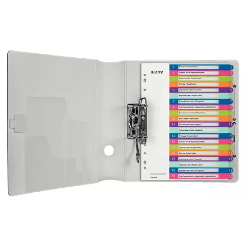 Esselte 1245-00-00 Numeriek register van polypropyleen (PP) meerkleurig