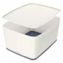 Esselte 5216-10-01 Opbergbox rechthoekig acrylonitril-butadieen-styreen (ABS) grijs, wit