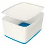 Esselte 5216-10-36 Opbergbox rechthoekig acrylonitril-butadieen-styreen (ABS) blauw, wit