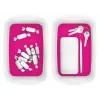 Esselte 5257-10-23 Opbergbox rechthoekig acrylonitril-butadieen-styreen (ABS) roze, wit
