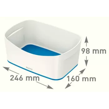 Esselte 5257-10-36 Opbergbak rechthoekig acrylonitril-butadieen-styreen (ABS) blauw, wit