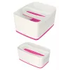Esselte 5258-10-23 Opbergbak rechthoekig acrylonitril-butadieen-styreen (ABS) roze, wit