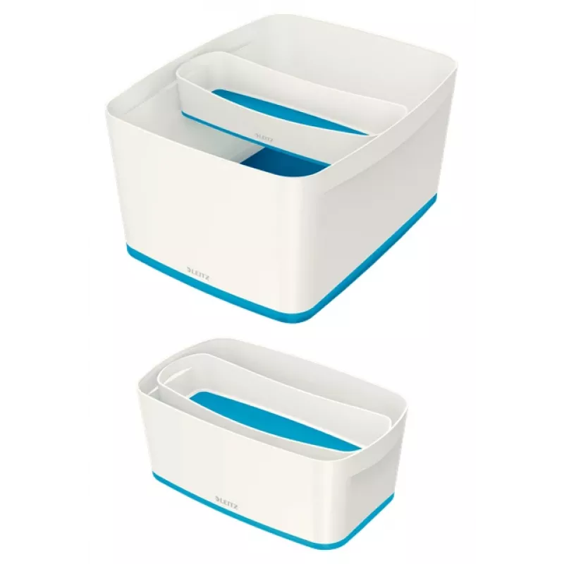 Esselte 5258-10-36 Opbergbak rechthoekig acrylonitril-butadieen-styreen (ABS) blauw, wit