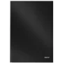 Leitz Notebook Solid Hardcover A4 geruit 90 gram 80 vel, monochroom, zwart, A4, 80 vel, mat, 80 g/m²