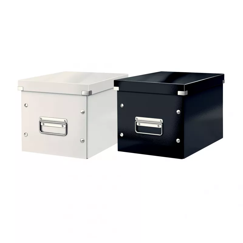 Leitz Opbergbox Click & Store WOW Cube Medium, fuchsia, karton, 260 mm, 260 mm, 240 mm