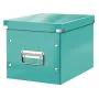 Leitz Opbergbox Click & Store WOW Cube Medium, turquoise, karton, 260 mm, 260 mm, 240 mm