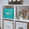 Leitz Opbergbox Click & Store WOW Cube Medium, turquoise, karton, 260 mm, 260 mm, 240 mm