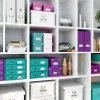 Leitz Opbergbox Click & Store WOW Cube Medium, paars, karton, 260 mm, 260 mm, 240 mm