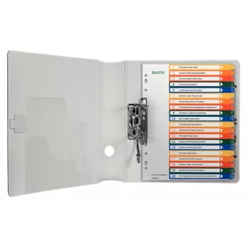 Leitz 12960000 Tabindex numerieke tabindex polypropyleen (PP) meerkleurig