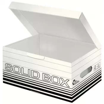 Leitz 61170001 Opbergbox van karton zwart, wit