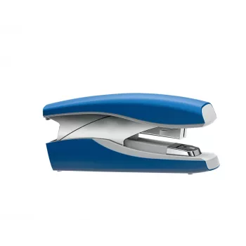 Leitz nietmachine Softpress flat clinch 30 vel, 30 vel, blauw, flat clinch, Leitz Softpress nietjes, kunststof, 80 g/m²