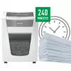 Leitz IQ Office Pro papierversnipperaar P5, microsnede, 23 cm, 2 x 15 mm, 30 l, 300 vel, 55 dB