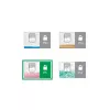 Leitz IQ Office Pro papierversnipperaar P5, microsnede, 23 cm, 2 x 15 mm, 30 l, 300 vel, 55 dB
