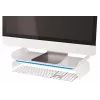 Leitz monitorstandaard verstelbaar Ergo WOW, 68,6 cm (27 inch), hoogteverstelling, blauw, wit