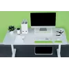 Leitz monitorstandaard verstelbaar Ergo WOW, 68,6 cm (27 inch), hoogteverstelling, groen, wit