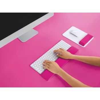 Leitz Ergo WOW polssteun roze