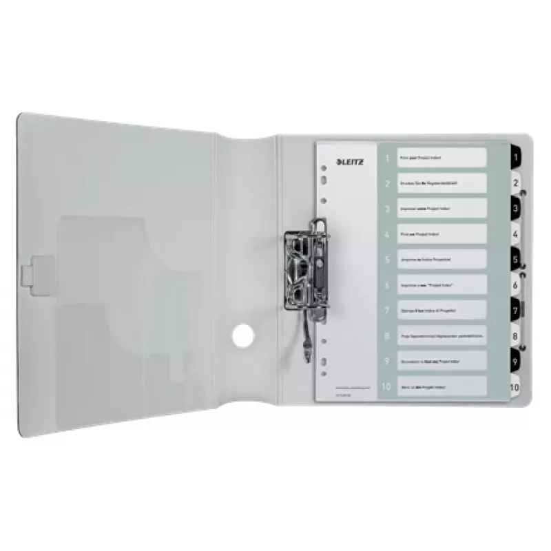 Leitz index Printable PP A4+ 1-10 WOW wit/zwart