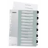 Leitz index Printable PP A4+ 1-12 WOW wit/zwart, numeriek tabregister, polypropyleen (PP), zwart, wit, A4 maxi, 245 mm, 305 mm
