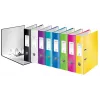 Leitz hefboommap 180° WOW POB/gelamineerd A4/80 mm, A4, karton, zwart, 600 vel, 80 g/m², 8 cm