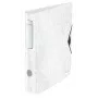 Leitz hefboomordner Active PP WOW A4/65 mm, A4, D-ring, opbergen, polyfoam, wit, 350 vel