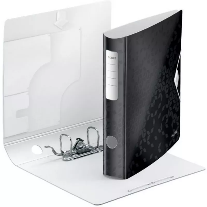 Leitz ordner Active PP WOW A4/65 mm, A4, polyfoam, zwart, 350 vel, 80 g/m², 6,5 cm