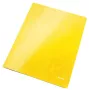 Leitz insteekmap karton WOW A4, gewone map, A4, karton, geel, staand, 250 vel