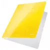 Leitz insteekmap karton WOW A4, gewone map, A4, karton, geel, staand, 250 vel