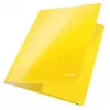 Leitz 3-vlapsmap WOW Card/POB A4, presentatiemap, A4, polypropyleen (PP), geel, 250 vel, 80 g/m²